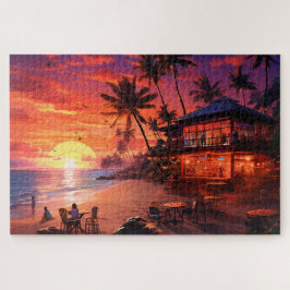 Puzzle 🌅 Beach Bar Sunset