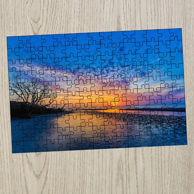 Puzzle Beach Blue Hour Beaufort SC (Subido por el creador)