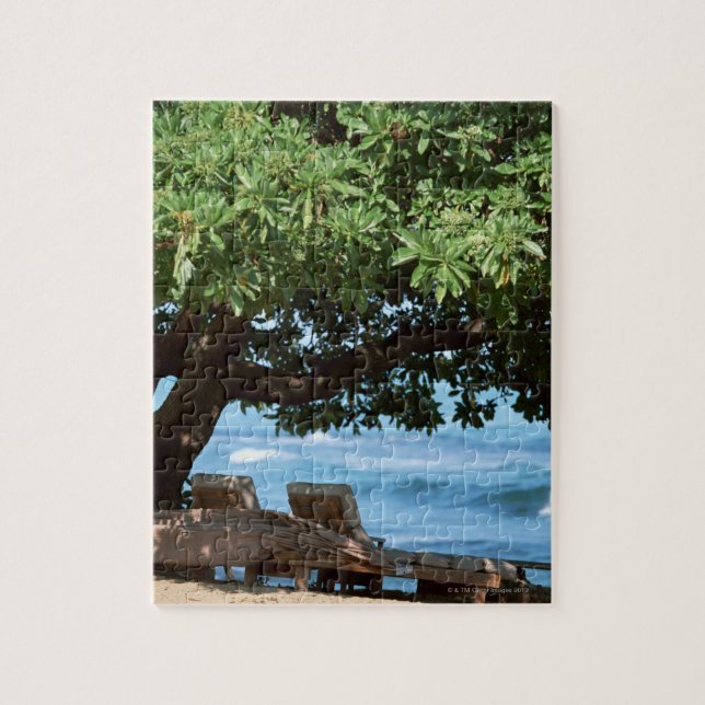 Puzzle Beach Chair 2 (Vertical)