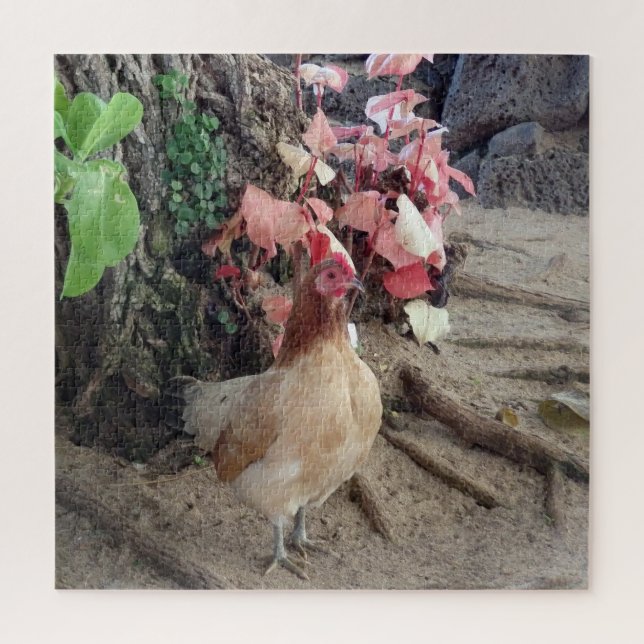 Puzzle Beach Chick (Vertical)