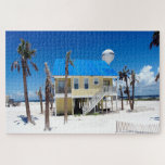 Puzzle Beach House en Florida<br><div class="desc">Nos encantan las Casas de Playa en los Jigsaws de Florida. Estos jigsaws están hechos de cartón robusto y montados en el portapapeles, estos rompecabezas se imprimen en colores vivos y completos. ¡Regala un puzzle personalizado con el que disfrutar durante horas! Tamaño: 30"x20" (1.014 piezas). Incluye una hermosa caja de...</div>