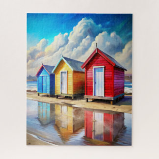 Puzzle Beach Huts