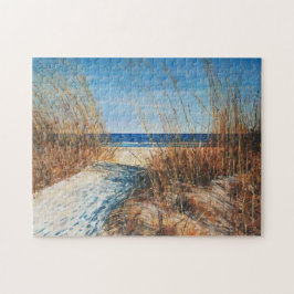 Puzzle Beach Sand Dunes Arte Costero