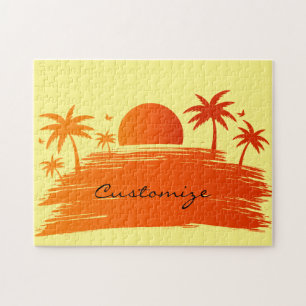 Puzzle Beach Sunrise Sunset Thunder_Cove