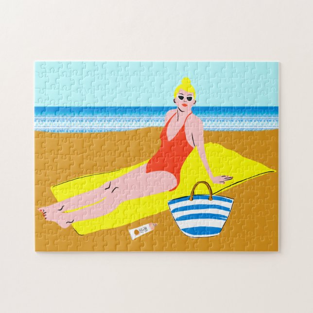 Puzzle Beachy Keen - Yellow (Horizontal)