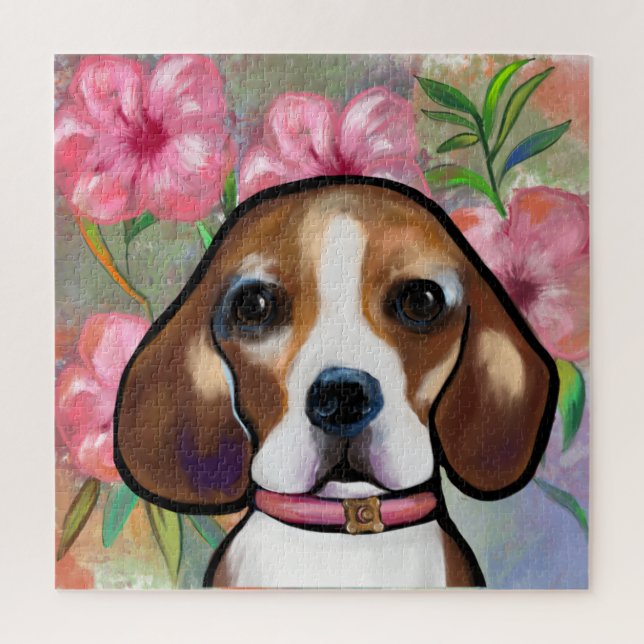 Puzzle Beagle           (Vertical)