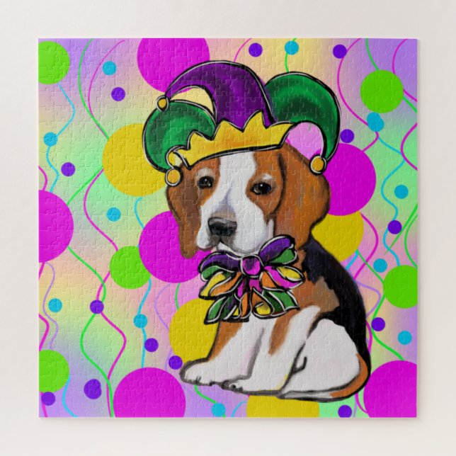 Puzzle Beagle Dog (Vertical)