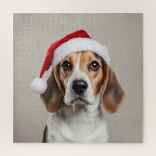 Puzzle Beagle Navidades