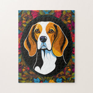 Puzzle Beagle Vibrant