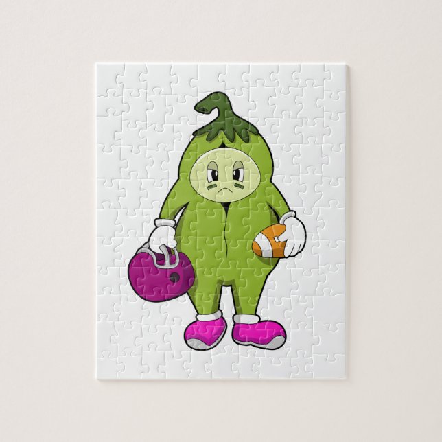 Puzzle Bean en deportes de fútbol (Vertical)