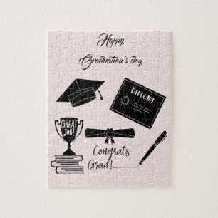Puzzle Beatiful Happy Graduals Day
