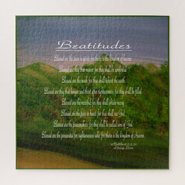Puzzle Beatitudes (Vertical)