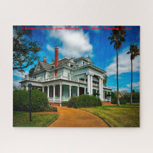 Puzzle Beaumont Texas. Felicitaciones de Navidad