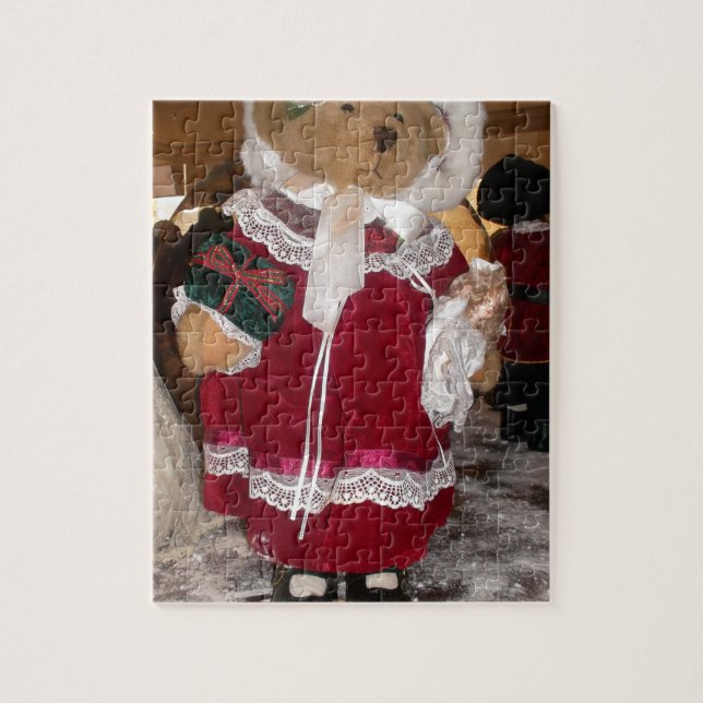 Puzzle Beautiful Christmas with Love Have a Nice Day and  (Vertical)