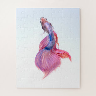 Puzzle Beautiful Colorful Fantasy Koi Fish