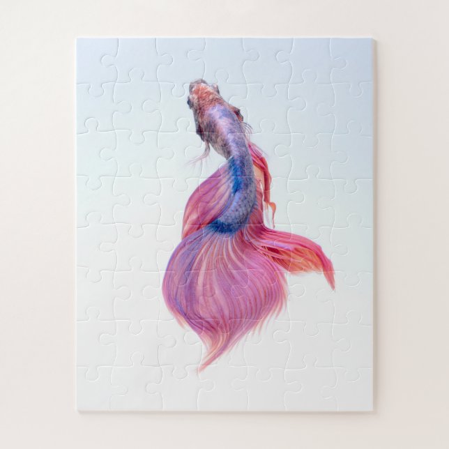 Puzzle Beautiful Colorful Fantasy Koi Fish (Vertical)