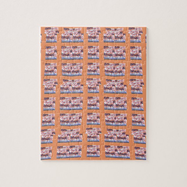 Puzzle Beautiful lovely nice heart sentimental heart feel (Vertical)