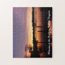 Puzzle Beautiful Sunset on Corrotoman River