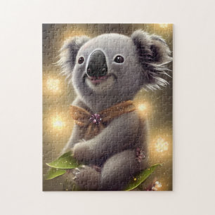 Puzzle Bebé Adorable Sonriendo Oso Koala