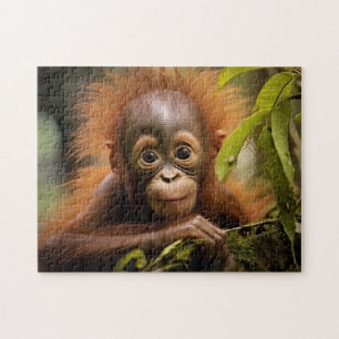 Puzzle Bebé de Orangutan