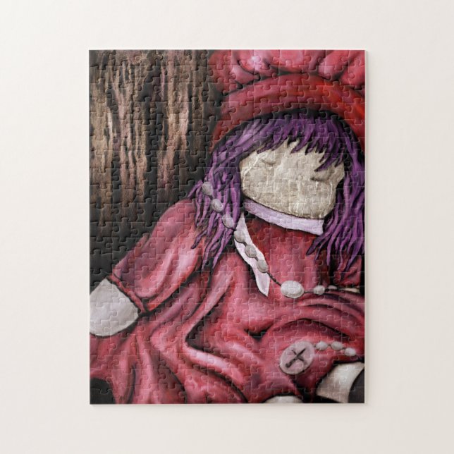 Puzzle bebé muñeca. (Vertical)