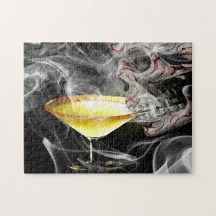 Puzzle Beber de cráneo con humo