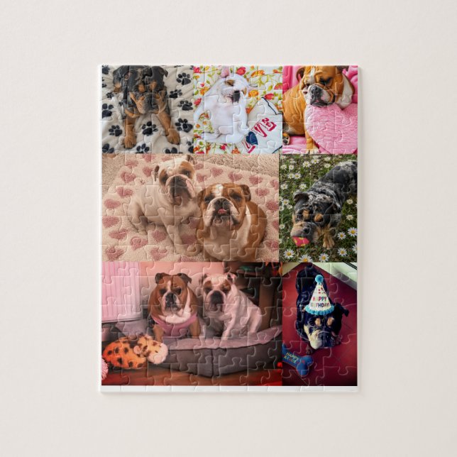 PUZZLE BEBÉS DE PELAJE PERSONALIZADOS  (Vertical)