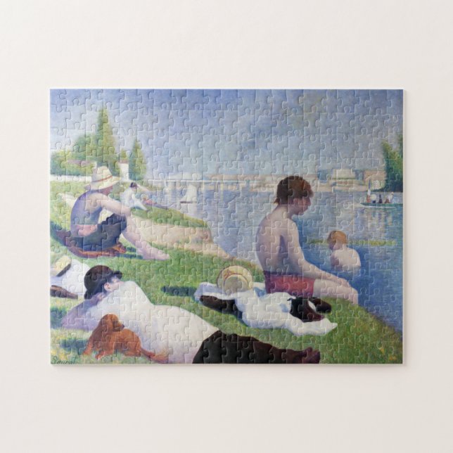 Puzzle Bebés en Asnieres, Seurat (Horizontal)