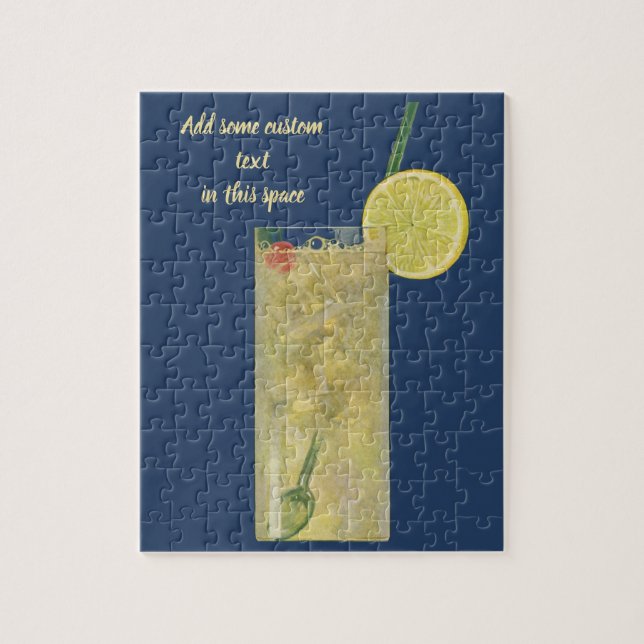 Puzzle Bebidas de Lemonade o Fruta, refrescos (Vertical)