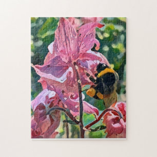 Puzzle Bee Blooming
