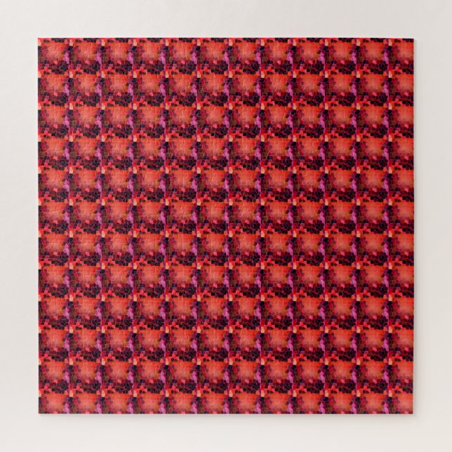 Puzzle Bee Hive Red (Vertical)