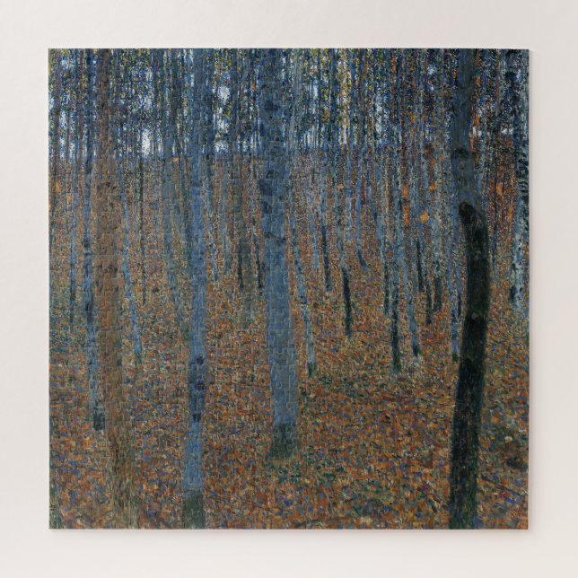 Puzzle Beech Grove I de Gustav Klimt Painting (Vertical)