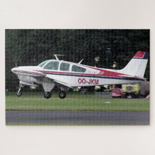 Puzzle Beechcraft Bonanza OO-JKM - Kemble Airfield