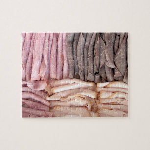 Puzzle Beef Ham Turkey Platter