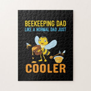 Puzzle Beekeeper Art BeeKeeping Dad