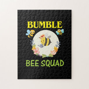 Puzzle Beekeeper Art Bumble Bee Squad