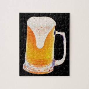 Puzzle Beer Mug