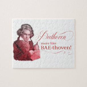 Puzzle Beethoven BAEthoven Composer clásico Pun