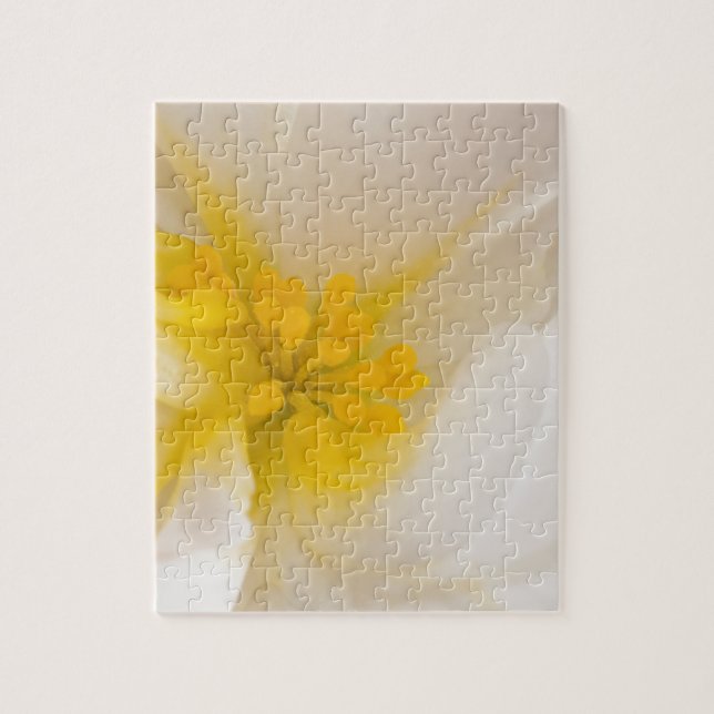 Puzzle Begonia blanca (Vertical)