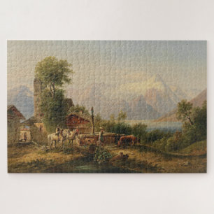 Puzzle Bei Zell am See - Emil Barbarini
