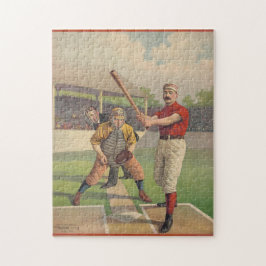 Puzzle Béisbol americano vintage 1895