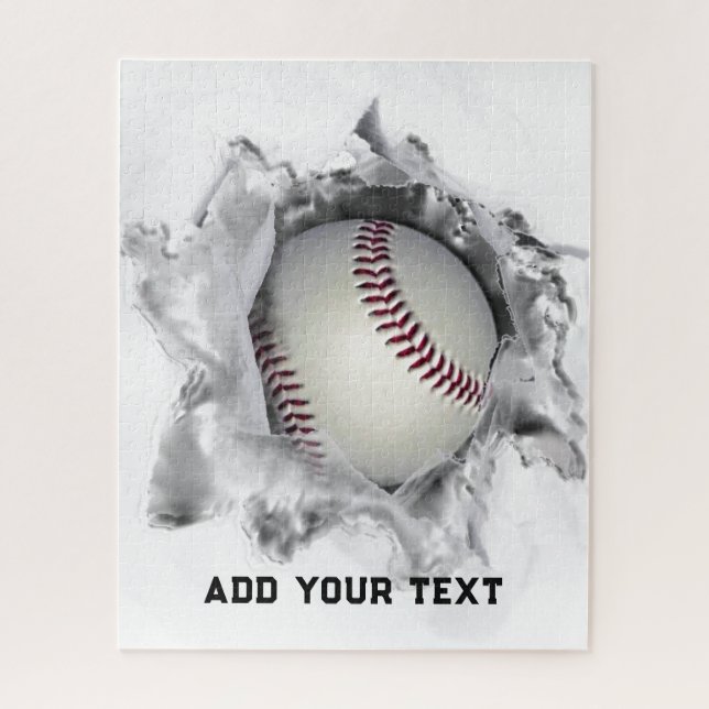 Puzzle Béisbol de lanzamiento rápido (Vertical)