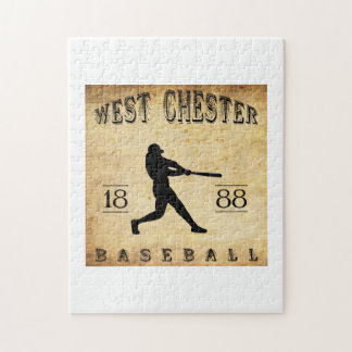 Puzzle Béisbol del oeste de 1888 Chester Pennsylvania