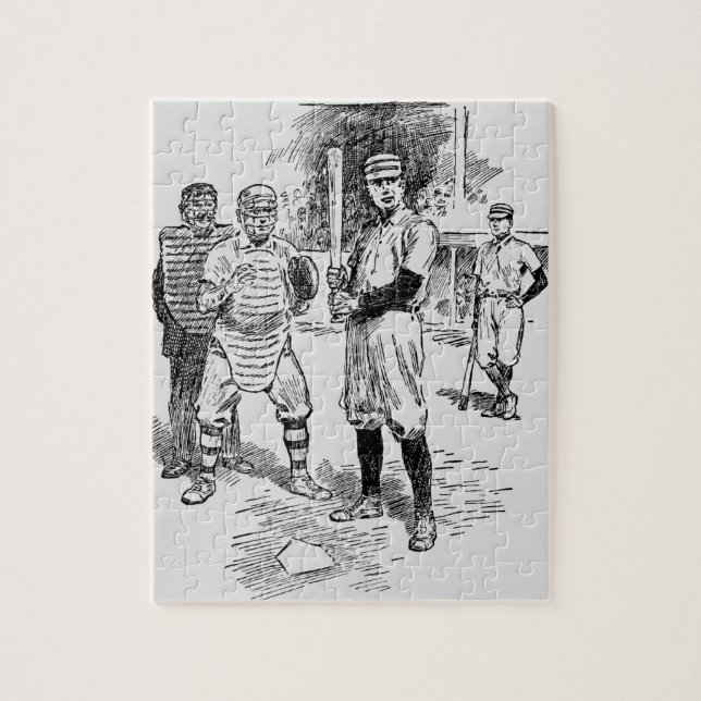 Puzzle Béisbol: Jugadores (Vertical)