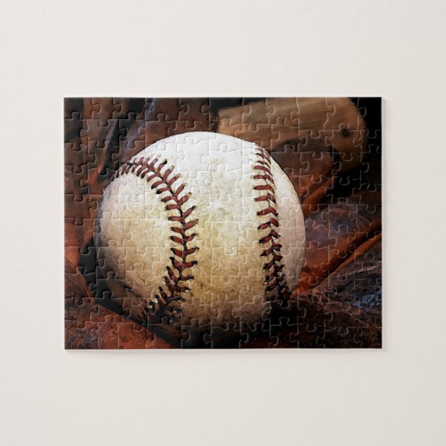 Puzzle Béisbol - Popular Ilustracion digital de arte depo (Horizontal)
