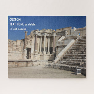 Puzzle Beit Shean, Israel, opción de mensaje de personal