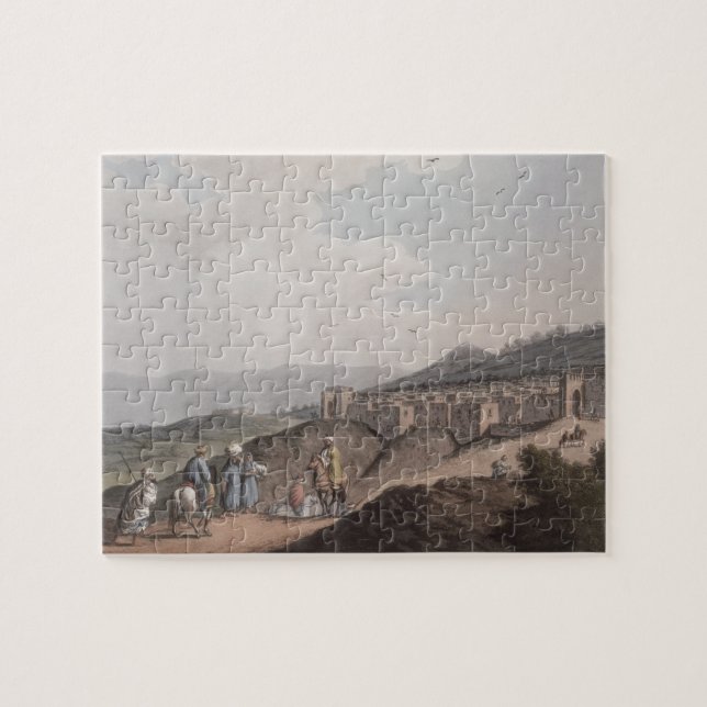 Puzzle Belén en Palestina, vista de la parte principal (Horizontal)