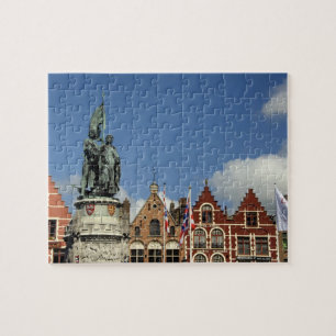 Puzzle Bélgica, Brujas (también Brug o Bruge). UNESCO