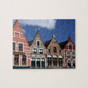Puzzle Bélgica, Brujas (también Brug o Bruge). UNESCO 2