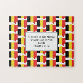 Puzzle BÉLGICA | Nación Bendecida | BANDERA DE BÉLGICA